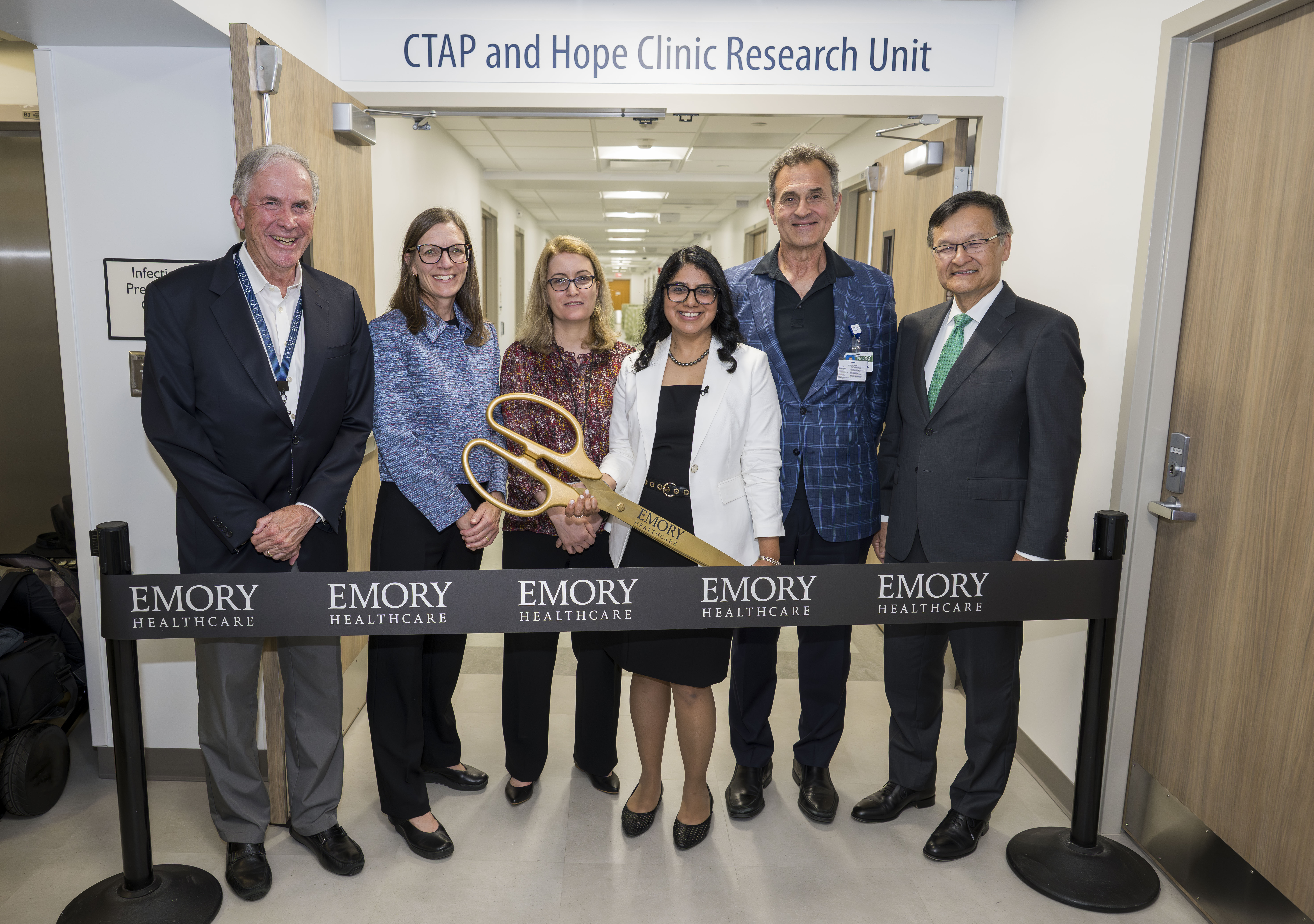 the center for transmission of airborne pathogens clinic is the first of its kind in the United States