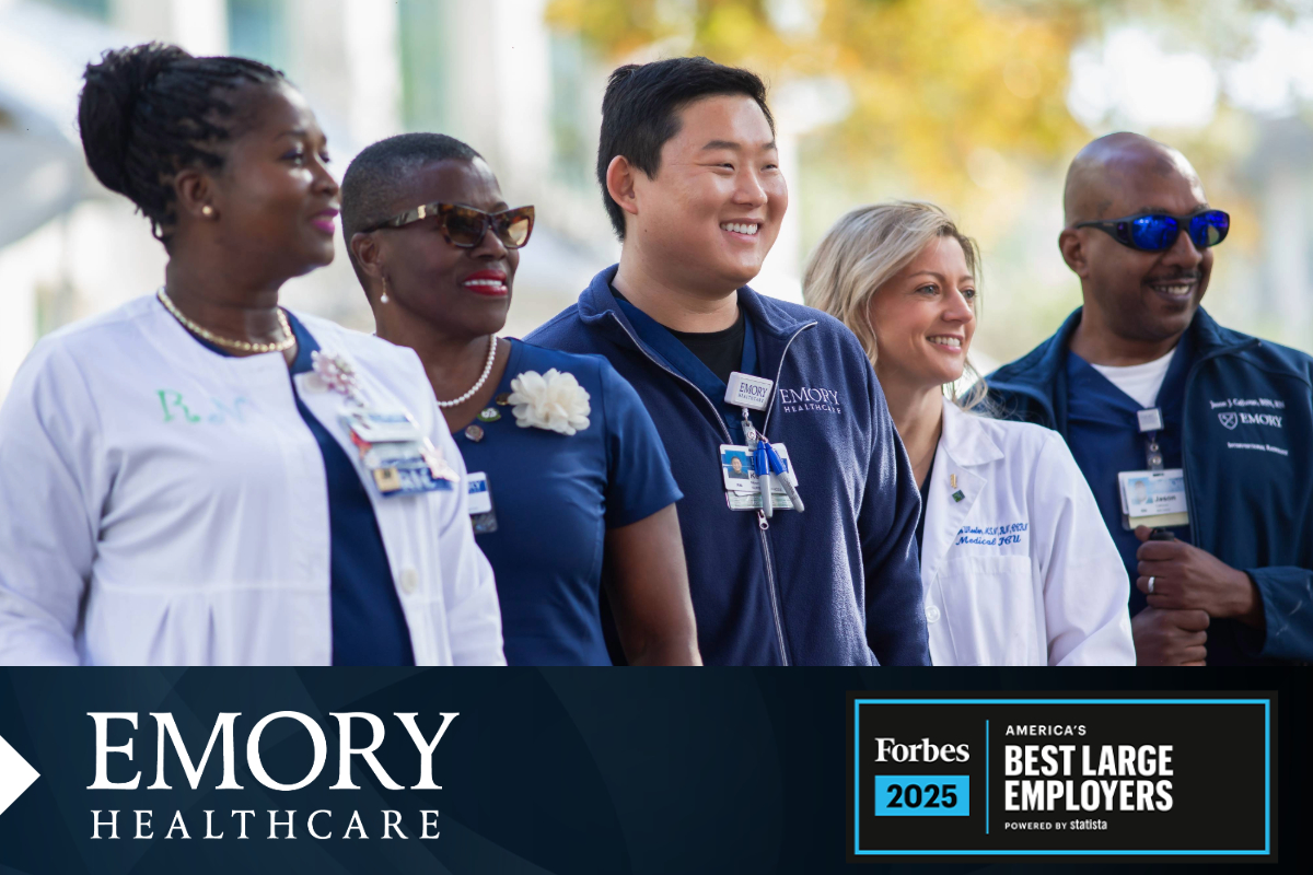 Emory Healthcare named one of ‘America’s Best Large Employers’ by Forbes