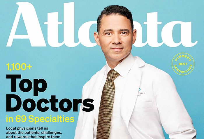 Top Doctors, Atlanta Magazine cover