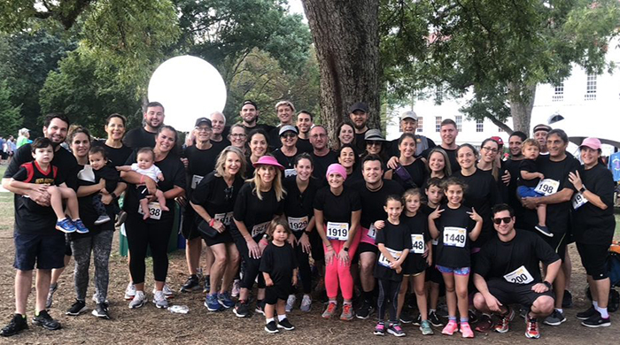 Alexandra in the Winship 5k