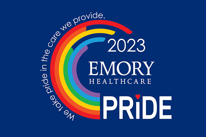 Emory Healthcare's We Take Pride in the Care We Provide graphic