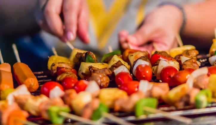 Chicken and Pineapple Kebabs